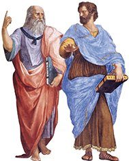Gresk tenkning & slavesamfunnet aristoteles_platon_190x240