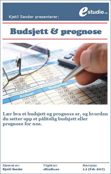 budsjett-prognose