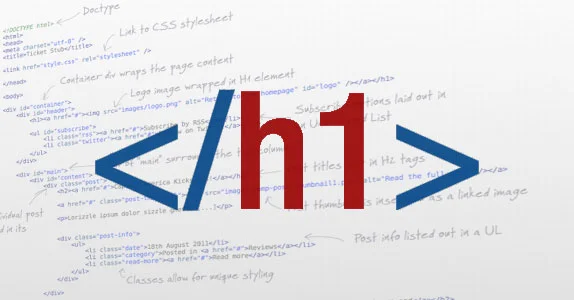 SEO : Nettsidens overskrift (h1/h6)