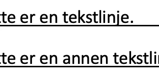 Linjeavstand