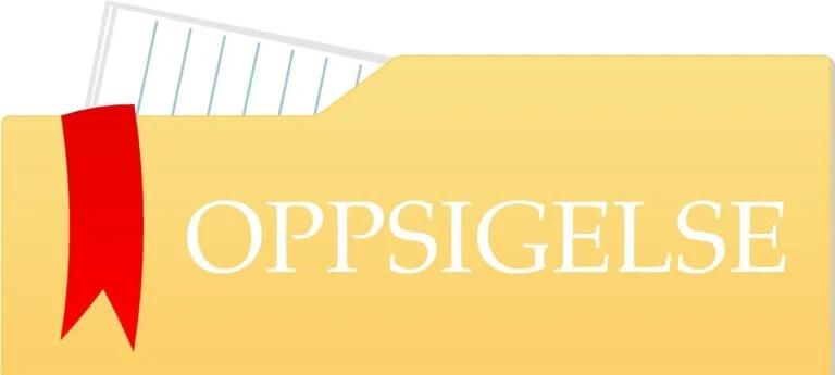 oppsigelse