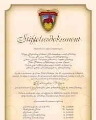 stiftelsesdokument
