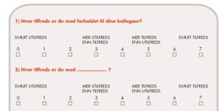 svaralternativer